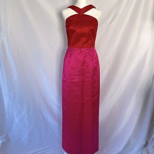 AJ Bari Vintage Colorblock Dress Size 6